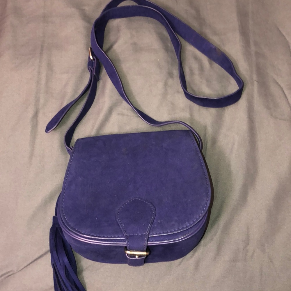 Royal blue bag